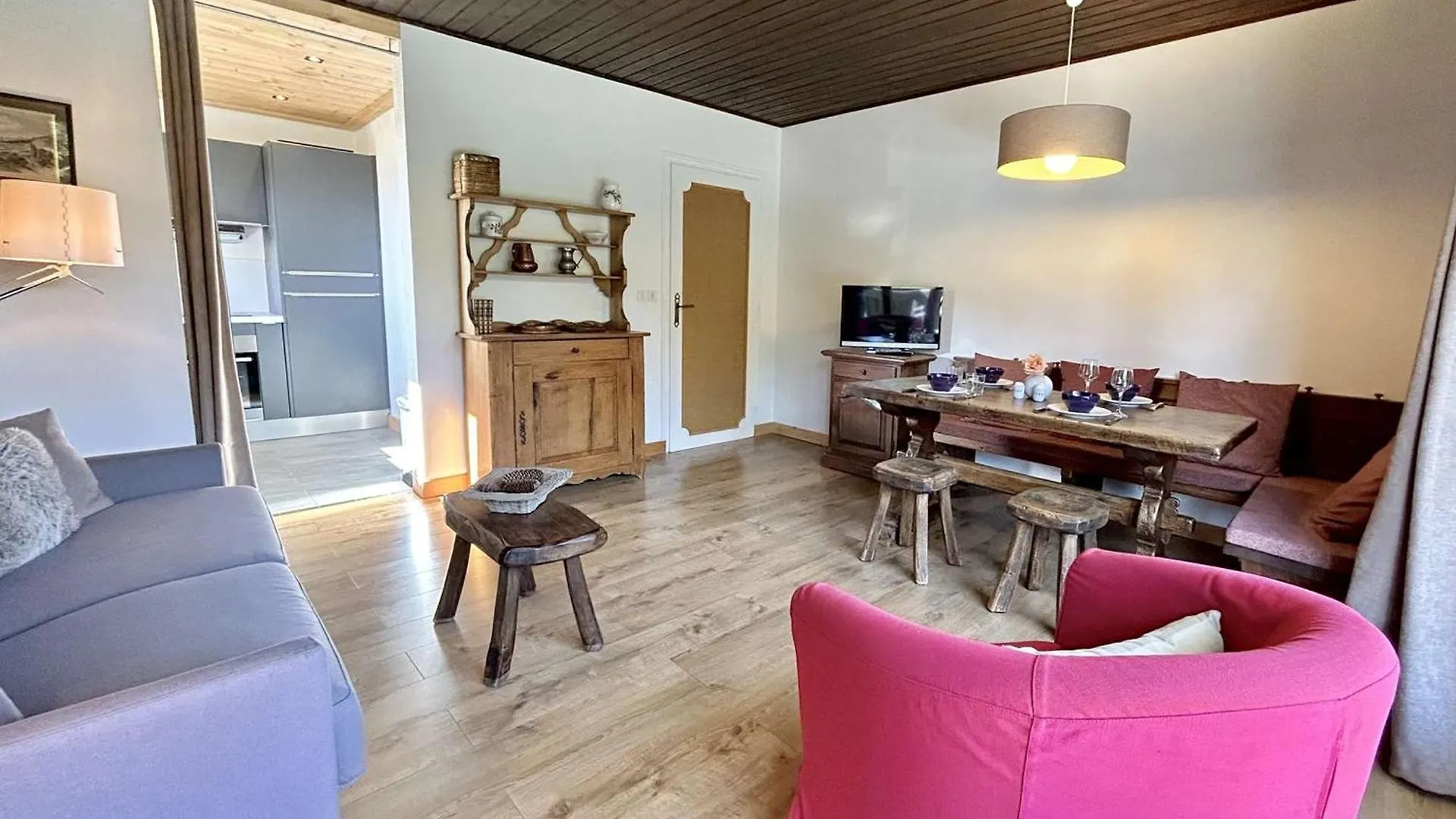 Appartement Cosy 2 Pieces Avec Balcon, Proche Centre Et Telecabine, Piscine Et Tennis En Ete - Fr-1-597-20 Megeve France