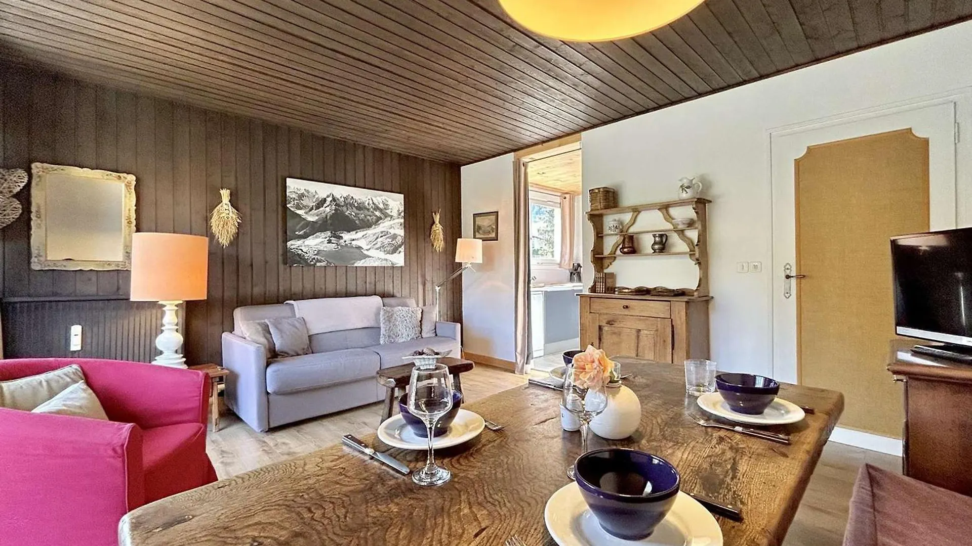 Appartement Cosy 2 Pieces Avec Balcon, Proche Centre Et Telecabine, Piscine Et Tennis En Ete - Fr-1-597-20 Megeve France